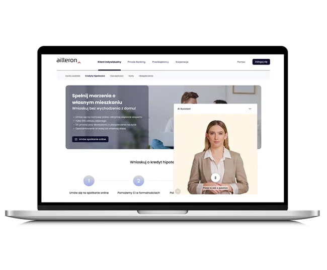 Video Sales Bots example on the website